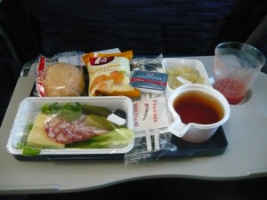 Фотография: Бортпитание экономический класс авиакомпания Россия на рейсе Санкт-Петербург - Прага www.air-agent.ru