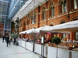 Фотография: ж/д вокзал вокзала St. Pancras
