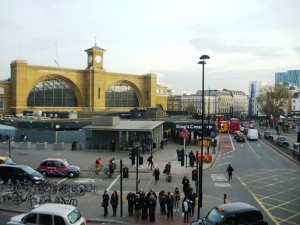 Фотография: Железнодорожный вокзал King's Cross Лондон