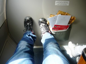 Фотография: Бизнес класс Emirates A340 рейс Дубай - СПб.